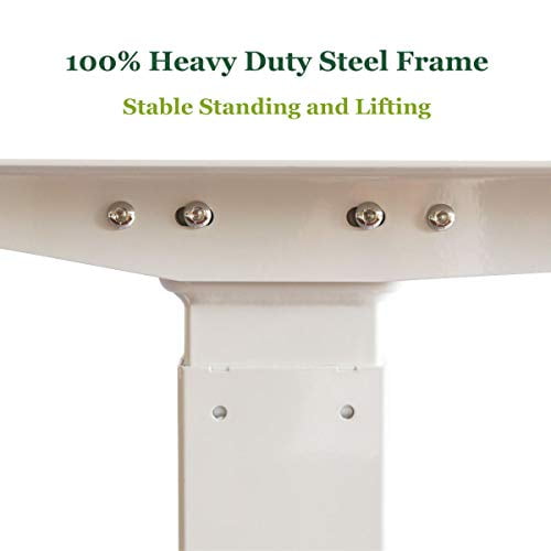 ZHU CHUANG Height Adjustable Desk Electric Standing Desk Stand up Desk Home Office Desk Dual Motor Natural Color 100% Solid Bamboo 60 Contour, Desktop and Frame ZHU CHUANG Height Adjustable Desk Electric Standing Desk Stand up Desk Home Office Desk Dual Motor Natural Color 100% Solid Bamboo 60 Contour, Desktop and Frame